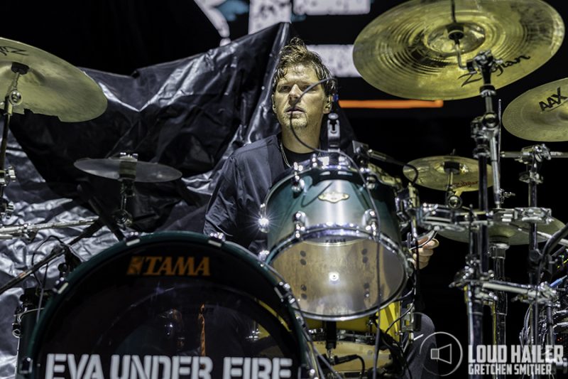 Eva Under Fire @ Veterans United Home Loans Amphitheater, Virginia Beach | Photo by Gretchen Smither