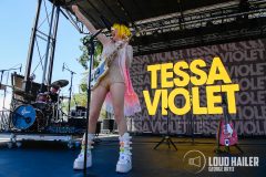 Tessa Violet @ BottleRock Napa CA | Photo by George Ortiz