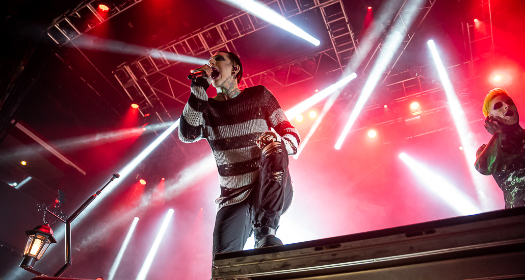 Motionless In White at the House of Blues in Las Vegas, NV Loud