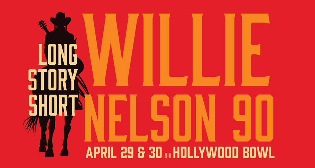 Willie Nelson To Celebrate 90th Birthday at the Hollywood Bowl Loud