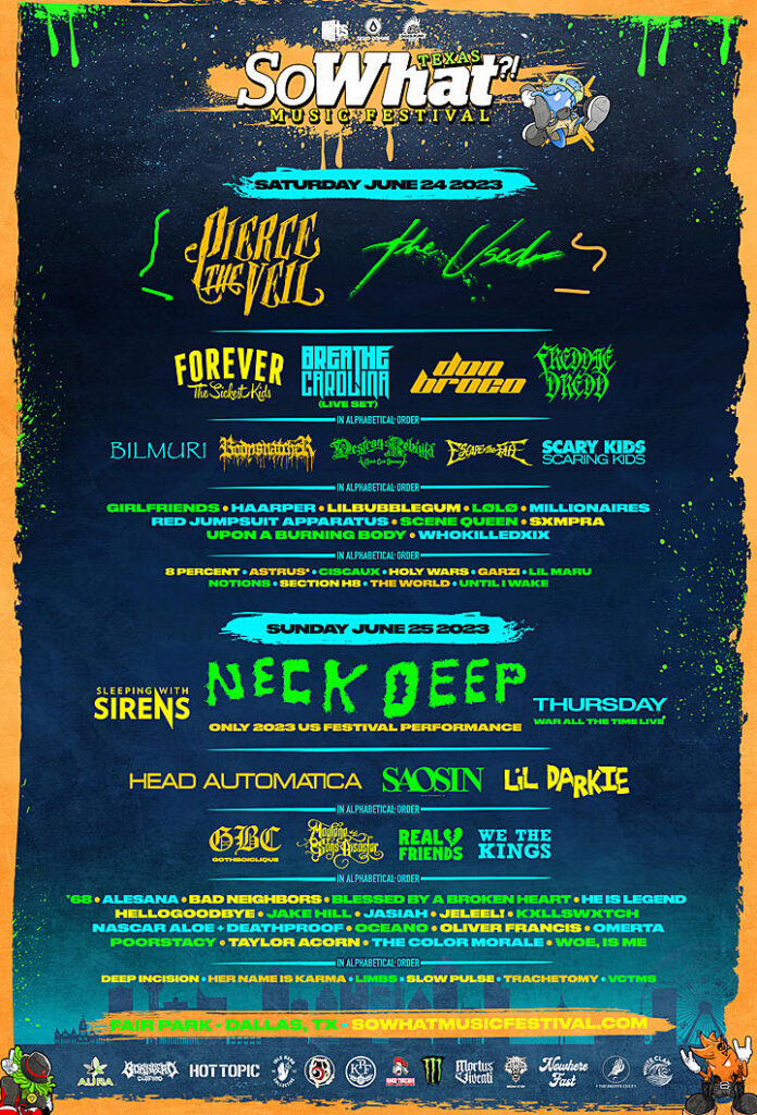 So What?! Festival Announces Majority of 2023 Lineup Loud Hailer Magazine