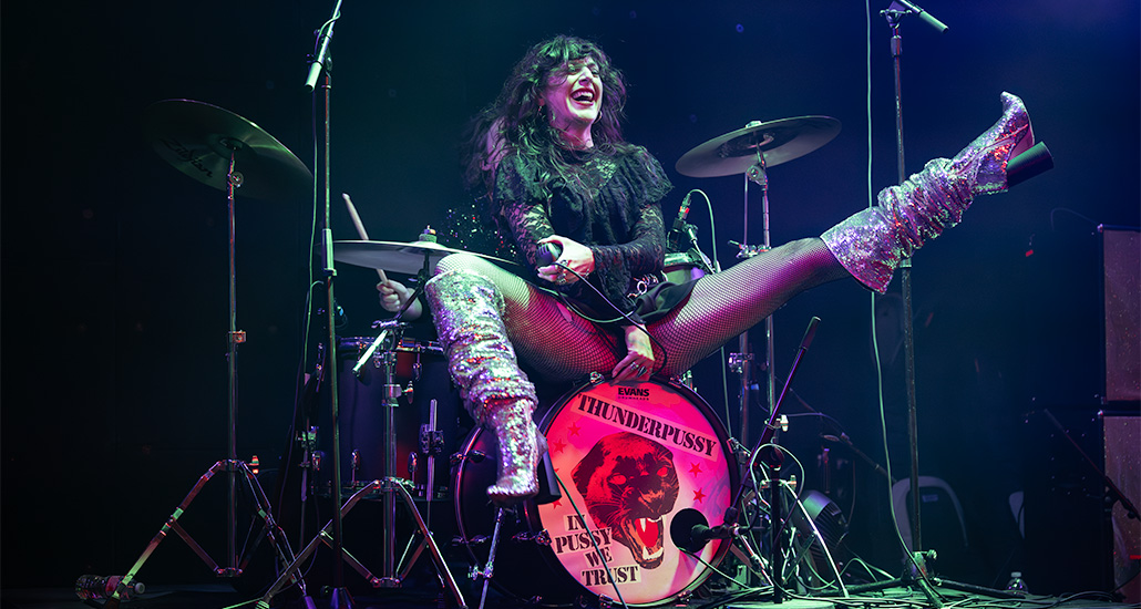 Thunderpussy at the Teragram Ballroom in Los Angeles, CA - Loud